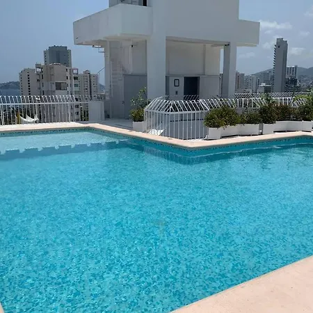 Appartement T2 Depto Advance Acapulco C Alberca Increible